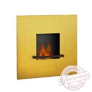 Cheminee fire & flame 24 karat pur feuille d'or Artepuro -21.104-00
