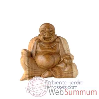 Bouddha rieur 14 cm Bali -BL14