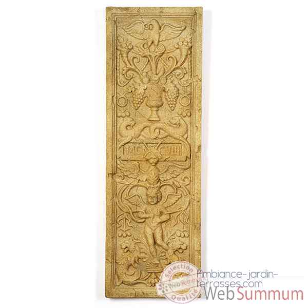 Decoration murale-Modele Angel Wall Decor, surface granite-bs3089gry
