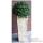 Vases-Modle Quarry Pedestal Planter,  surface granite-bs2133gry