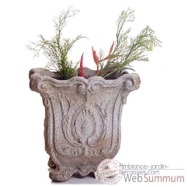 Video Vases-Modele Hereford Planter, surface rouille-bs3036rst