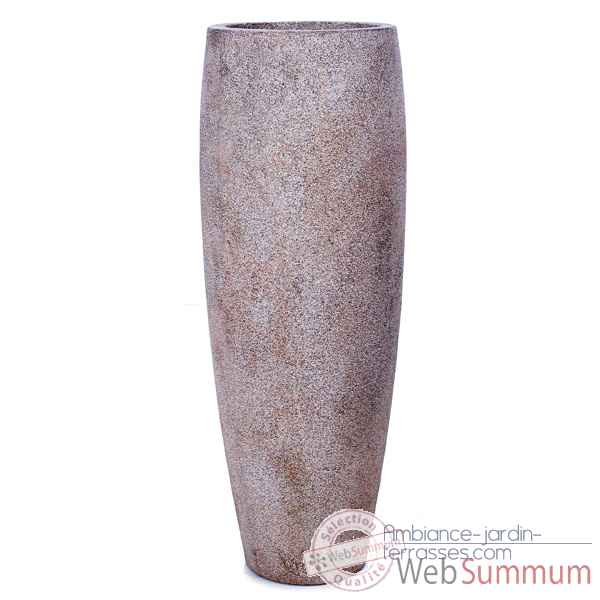 Video Vases-Modele Mati Planter,  surface granite-bs3114gry