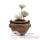 Vases-Modle Vigan Planter Junior, surface bronze avec vert-de-gris-bs3213vb