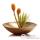 Vases-Modle Kawa Bowl, surface bronze nouveau-bs3229nb