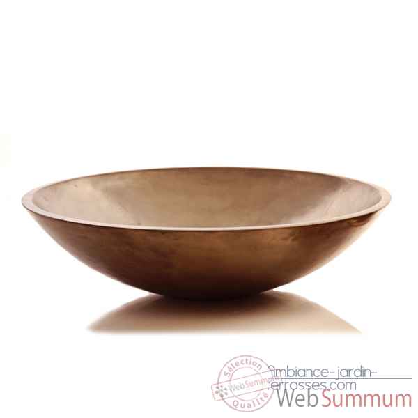 Video Vases-Modele Kawa Bowl Junior, surface bronze nouveau-bs3271nb