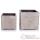 Vases-Modle Cube Planter Medium,  surface granite-bs3320gry