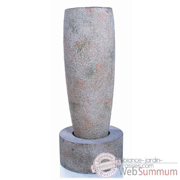 Fontaine-Modèle Mati Crucible Fountain, surface granite-bs3503gry