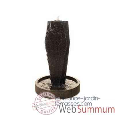 Fontaine Ayers Fountainhead 130, pierre albâtre noir -bs3506alab