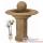 Fontaine Carva Ball Fountain on Octagonal Pedestal, granite -bs4066gry