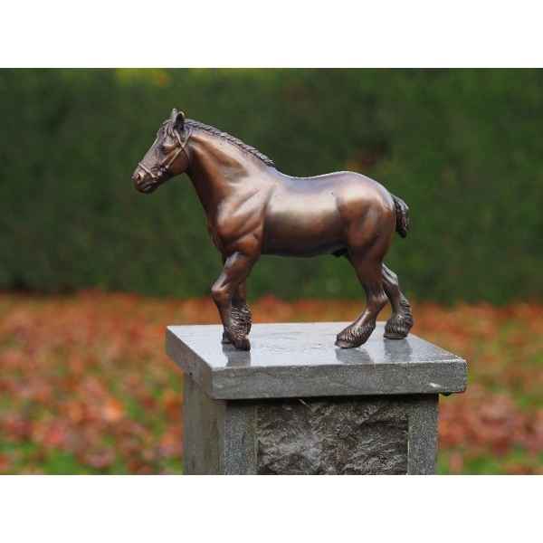 Statuette Cheval en bronze -AN1351BR-B