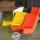 Chaise à bascule Jaune Twist Slide - SD TWS070