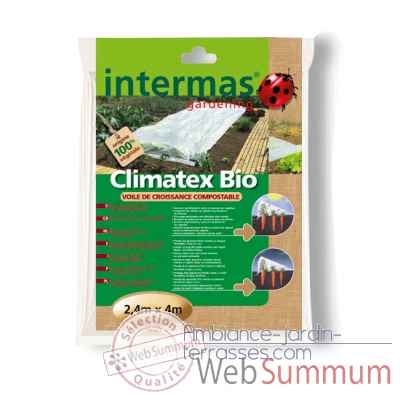 Climatex bio (voile de croissance 18gr compostable) Intermas 110503