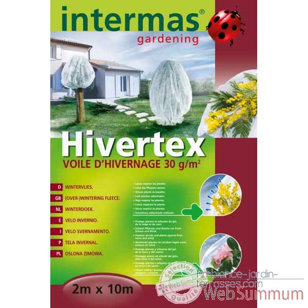 Hivertex (voile hivernage blc) traite anti-uv 30g/m² Intermas 110023
