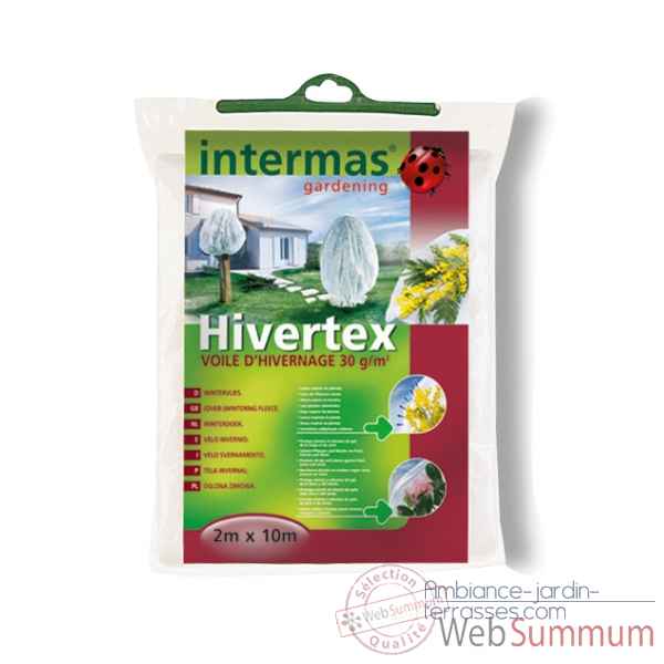 Hivertex (voile hivernage blc ) traite anti-uv 30g/m² Intermas 110025