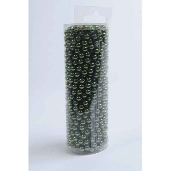 Guirlande de perles plastique vert classique Kaemingk -650
