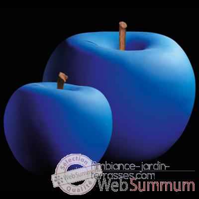 Pomme bleue lapis lazuli beu Bull Stein - diam. 29 cm indoor