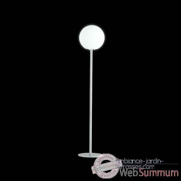 Lampe design design sur piquet fiaccola globo rouge lampe ip55  SD FCG151