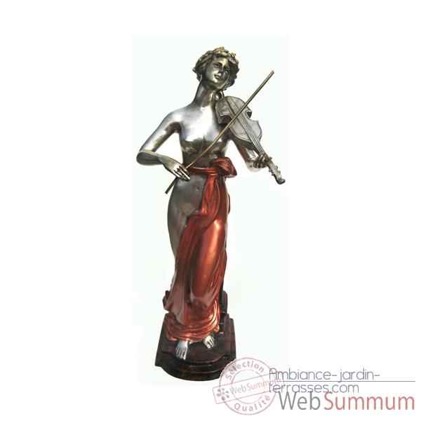 Statuette femme Europenne en bronze -BRZ952A