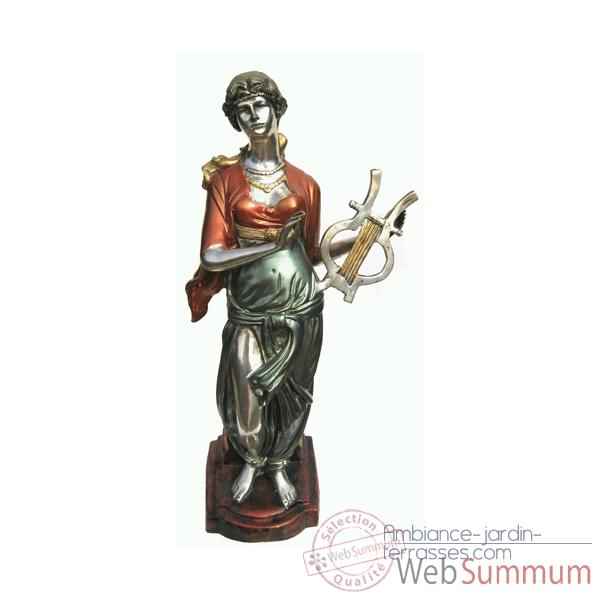 Statuette femme Europenne en bronze -BRZ953A