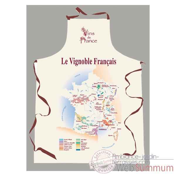 Tablier sommelier etiquette vignoble Francais -2228