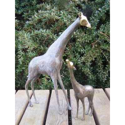 Giraffe et bebe -AN1473BRW-HP
