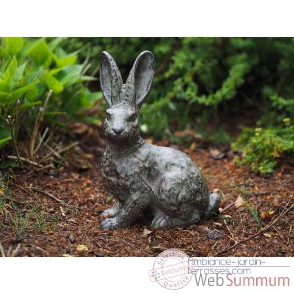Statue en bronze lapin thermobrass -an1308br-im