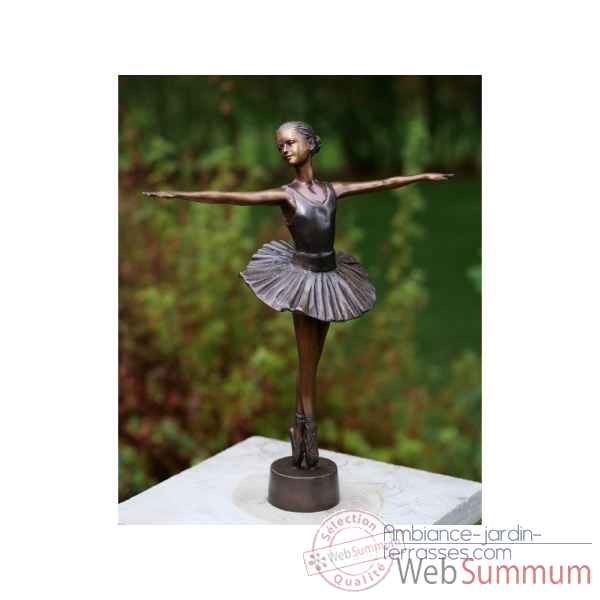 Statuette ballerine bronze -AN2299BR-B