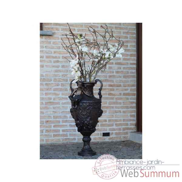 Vase avec ange Thermobrass -B83002