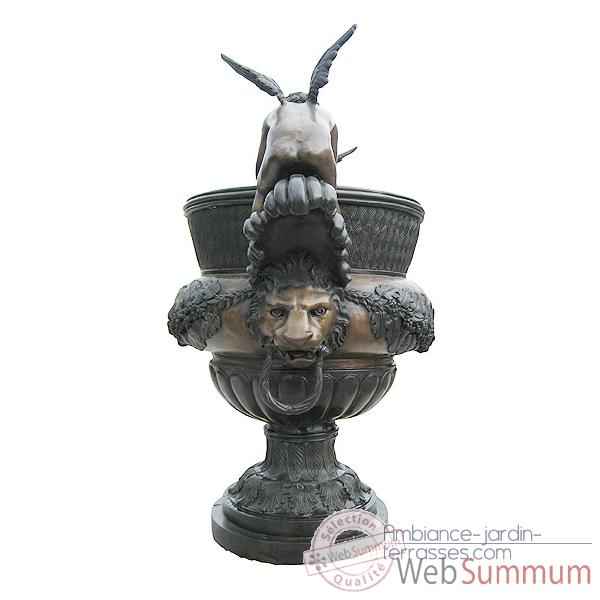 Vase de jardin en bronze -BRZ135