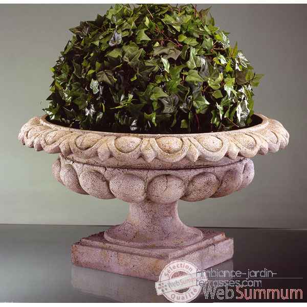 Vases-Modele Kensington Urn,  surface granite-bs3088gry