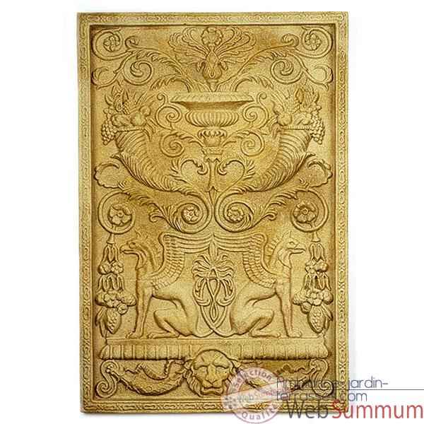 Decoration murale Wall Decor -Griffin Motif, granite -bs2602gry