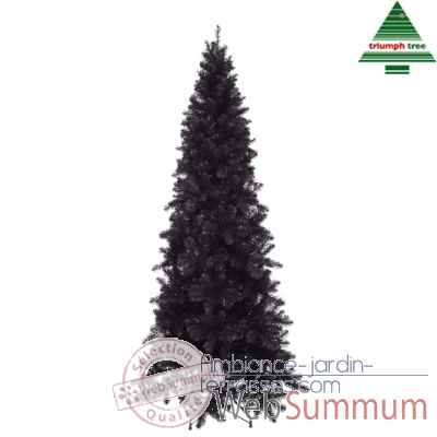 Arbre d.noel baltimore spruce h185d84 brillant noir tips 645 -388056