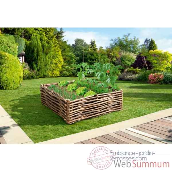 Wood garden (kit potager en noisetier) Intermas -2005804